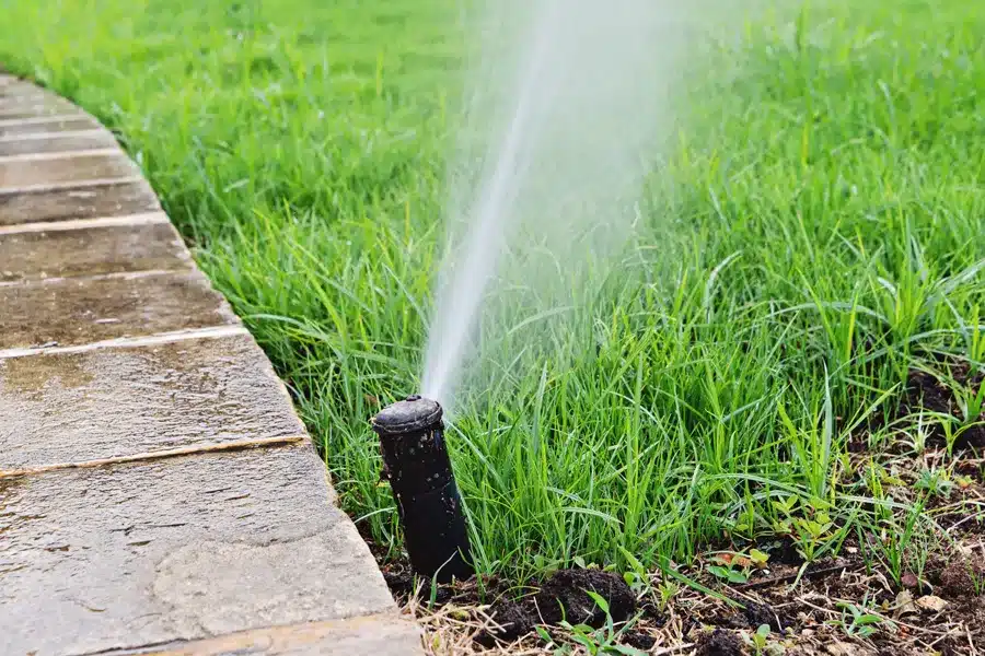 La importancia del riego adecuado en jardines de césped natural