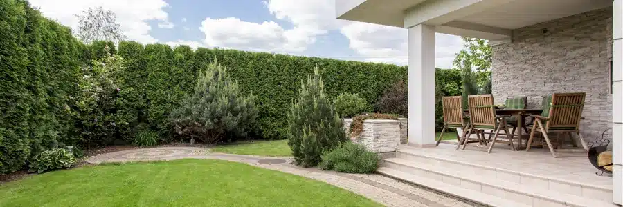 Valla privacidad jardín