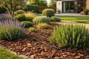 Claves para mantener el jardín en verano sin gastar mucha agua