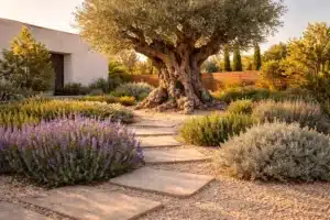 Cómo diseñar un jardín mediterráneo con bajo mantenimiento