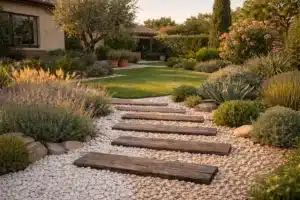 Cómo elegir la grava adecuada para decorar tu jardín